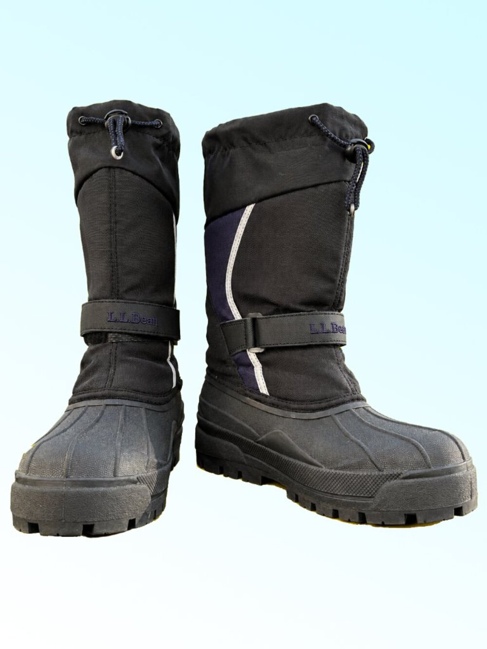 L.L.Bean Northwoods Snow Boots Navy & Black Never Worn